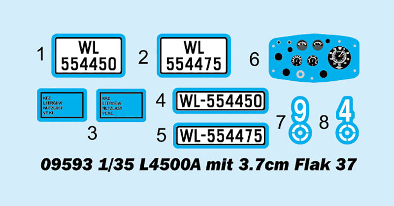 1/35 L4500A mit 3.7cm Flak 37 - Hobby Sense