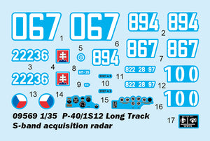 1/35 P40/1S12 Long Track S-Band Acquisition Radar - Hobby Sense