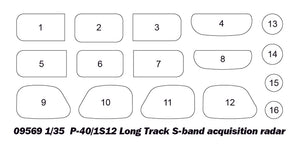 1/35 P40/1S12 Long Track S-Band Acquisition Radar - Hobby Sense