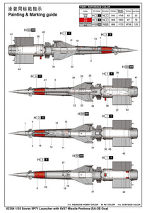 1/35 Soviet 5P71 Launcher with 5V27 Missile Pechora (SA-3B Goa) - Hobby Sense