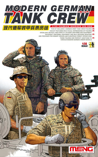 1/35 Modern German Tank Crew - Hobby Sense