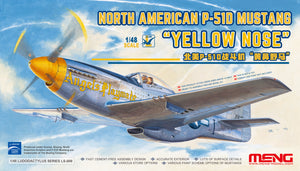 1/48 North American P-51D Mustang Yellow Nose - Hobby Sense