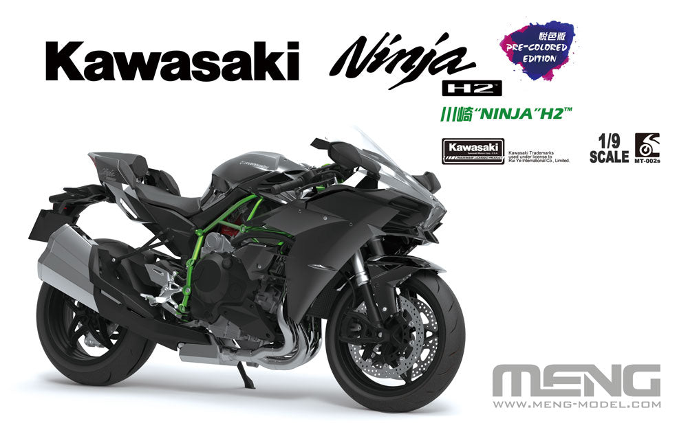 1/9 Kawasaki Ninja H2 Pre-Colored - Hobby Sense