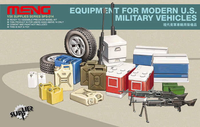 1/35 Equipment for Modern US Military Vehicles - Hobby Sense