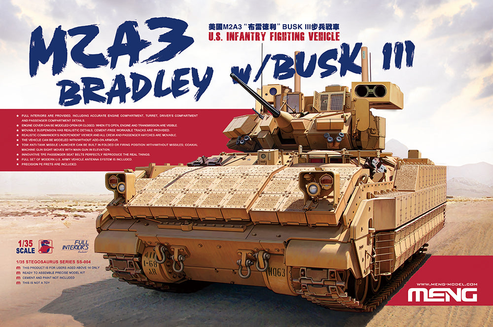 1/35 US Infantry Fighting Vehicle M2A3 Bradley w/BUSK III - Hobby