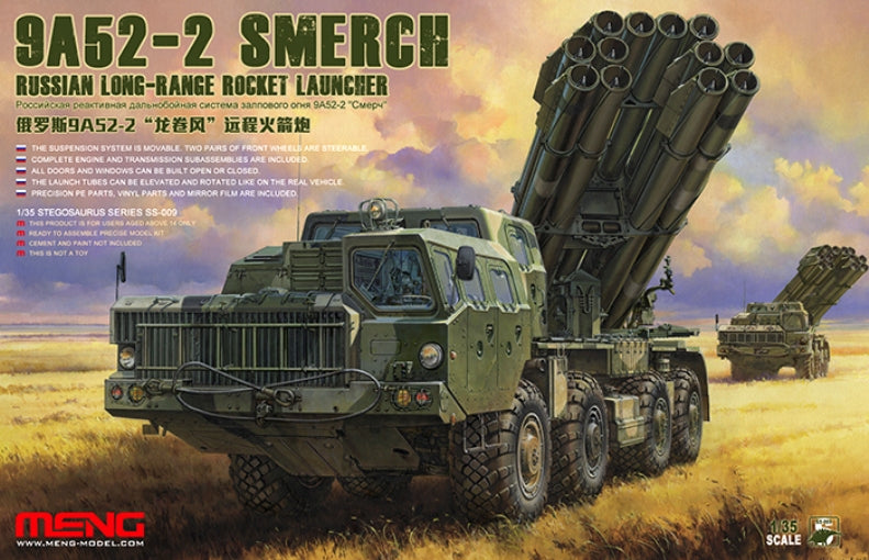 1/35 9A52-2 Smerch Russian Long-Range Rocket Launcher - Hobby Sense