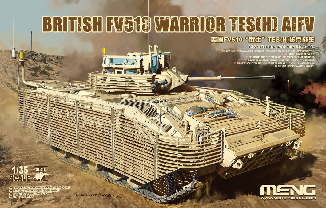 1/35 British FV510 Warrior TES(H) AIFV - Hobby Sense