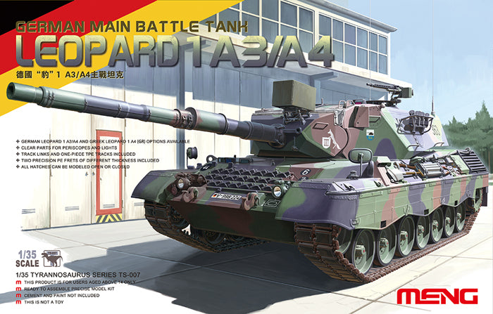 1/35 German Main Battle Tank Leopard 1 A3/A4 - Hobby Sense