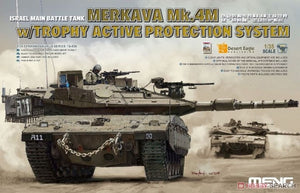 1/35 Merkava Mk.4M w/Trophy Active Protection System, Israel Main Battle Tank - Hobby Sense