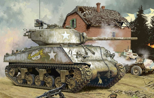 1/35 U.S. Medium Tank M4A3 (76) W Sherman - Hobby Sense