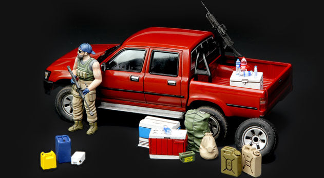 1/35 Pickup with Equipment - Hobby Sense