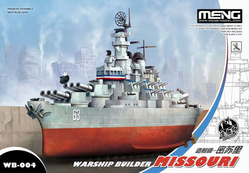 Warship Builder Missouri Snap - Hobby Sense