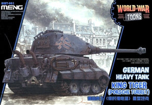 German Heavy Tank King Tiger (Porsche Turret), World War Toons - Hobby Sense