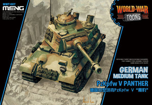 German Medium Tank PzKpfw V Panther, World War Toons - Hobby Sense
