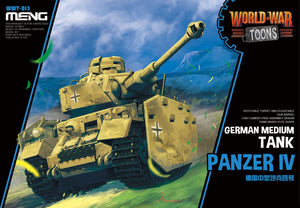 German Medium Tank Panzer IV, World War Toons - Hobby Sense