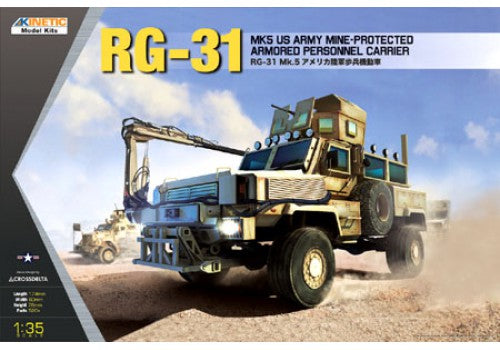 1/35 RG-31 MK5 Us Army Mine-Protected Armored Personnel Carrier - Hobby Sense