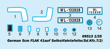 1/35 German 5cm FLAK 41auf Selbstfahrlafette(Sd.Kfz.7/2) - Hobby Sense