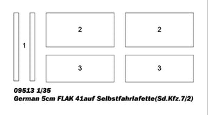 1/35 German 5cm FLAK 41auf Selbstfahrlafette(Sd.Kfz.7/2) - Hobby Sense