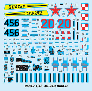 1/48 Mi 24D Hind-D - Hobby Sense