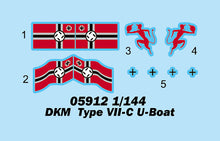 1/144 DKM Type VII-C UBoat - Hobby Sense
