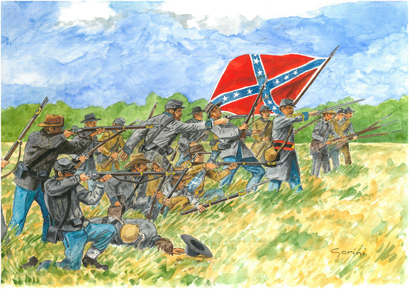1/72 Confederate Infantry American Civil War - Hobby Sense