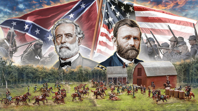 1/72 Civil War Farmhouse Battle - Hobby Sense