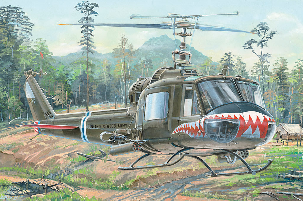 1/18 UH-1 Huey B/C - Hobby Sense