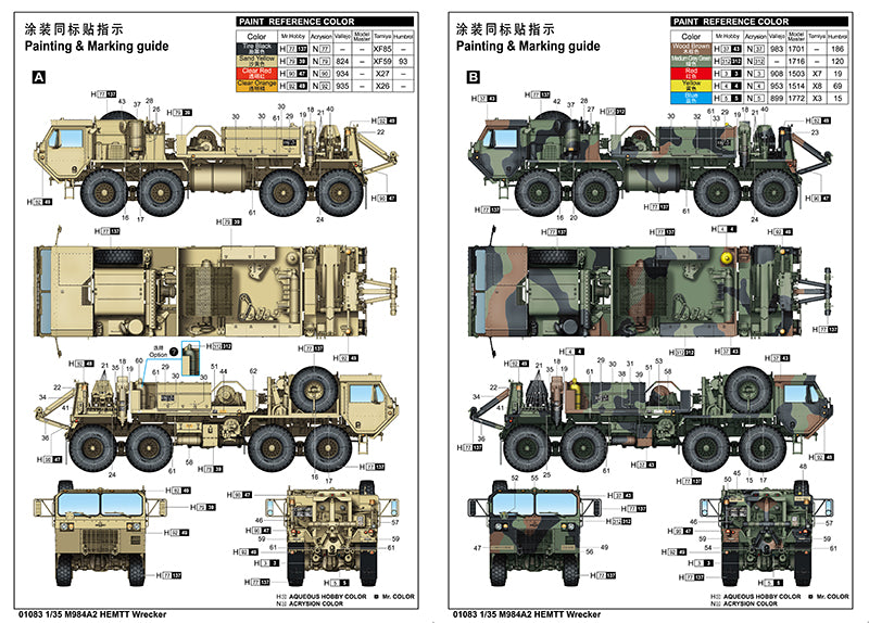1/35 M984A2 HEMTT Wrecker - Hobby Sense