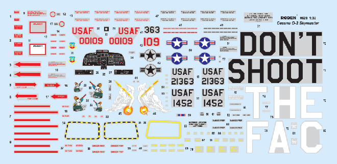 1/32 Cessna O-2A Skymaster - Hobby Sense