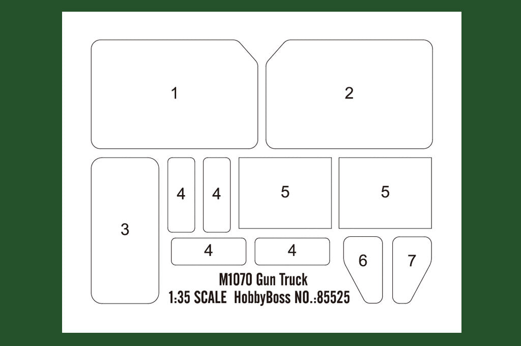 1/35 M1070 Gun Truck - Hobby Sense