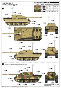 1/16 German Sd.Kfz 173 Jagdpanther Early Version w/Full Interior - Hobby Sense
