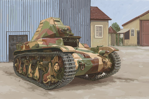 1/35 French R35 with FCM Turret - Hobby Sense