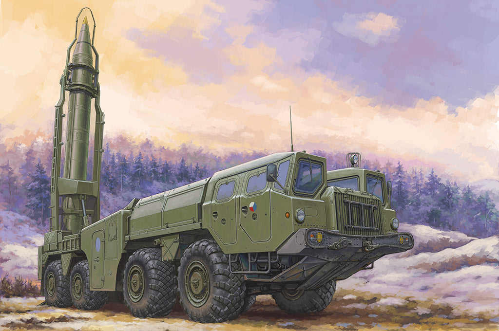 1/72 Soviet (9P117M1) Launcher with R17 Rocket of 9K72 Missile Complex Elbrus (Scud B) - Hobby Sense