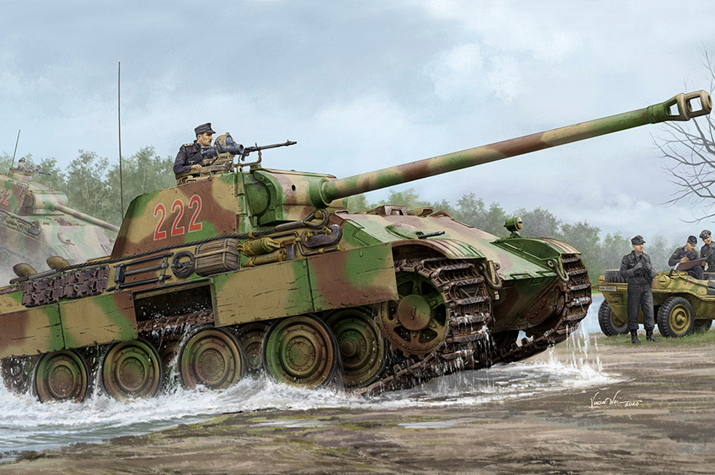 1/35 German Panther G Late version - Hobby Sense