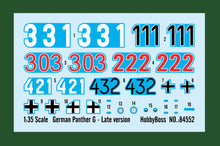 1/35 German Panther G Late version - Hobby Sense