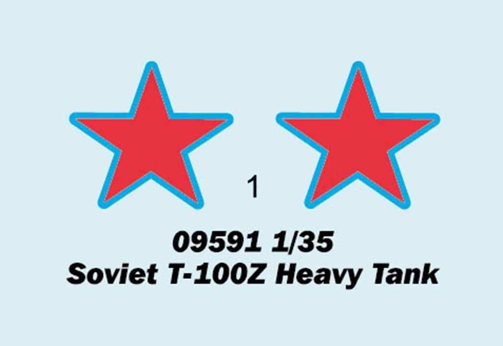 1/35 Soviet T100Z Heavy Tank - Hobby Sense