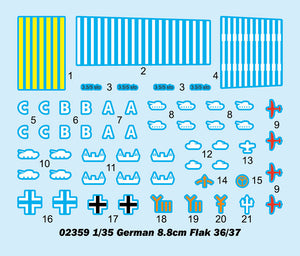 1/35 German 8.8cm Flak 36/37 - Hobby Sense