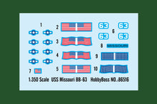 1/350 USS Missouri BB-63 - Hobby Sense