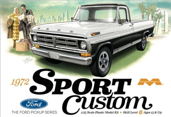 1/25 1972 Ford Sport Custom Pickup - Hobby Sense