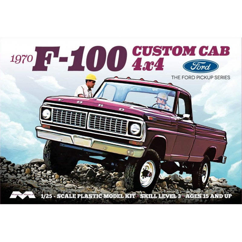 1/25 1970 Ford F100 Custom Cab 4x4