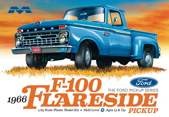 1/25 1966 Ford F-100 Flareside Pickup - Hobby Sense