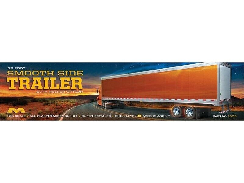 1/25 53' Smooth Side Trailer with reefer option - Hobby Sense