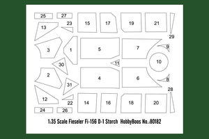 1/35 Fieseler Fi156 D1 Storch - Hobby Sense