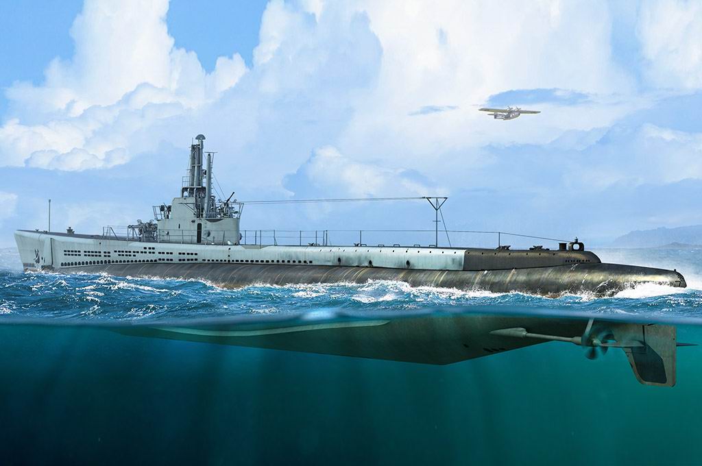 1/350 USS GATO SS-212 1944 - Hobby Sense