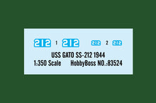 1/350 USS GATO SS-212 1944 - Hobby Sense