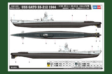 1/350 USS GATO SS-212 1944 - Hobby Sense
