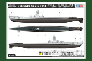 1/350 USS GATO SS-212 1944 - Hobby Sense