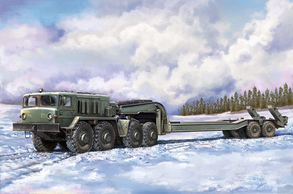 1/72 MAZ-537G Intermediate Type with MAZ/ChMZAP 5247G Semi-Trailer - Hobby Sense