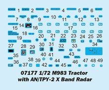 1/72 M983 Tractor with AN/TPY-2 X Band Radar - Hobby Sense