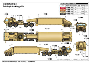 1/72 M983 Tractor with AN/TPY-2 X Band Radar - Hobby Sense